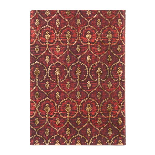Produktbild: Softcover Notizbuch Samtrot, Midi, LIN