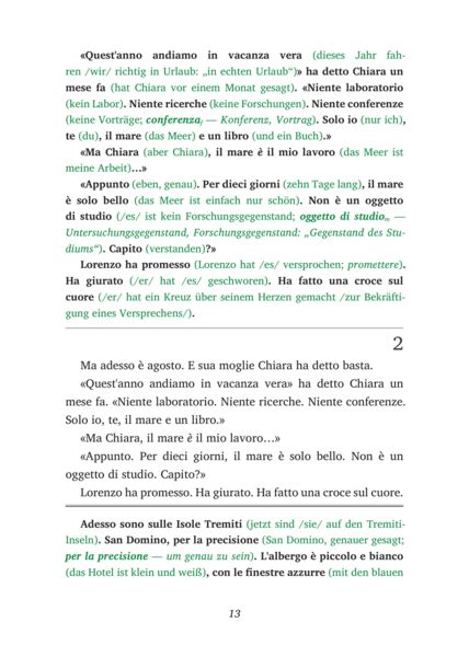 Produktbild: Italienisch lernen mit lustigen Kurzgeschichten (A2) - Il biologo marino in vacanza (+ Audio-CD)