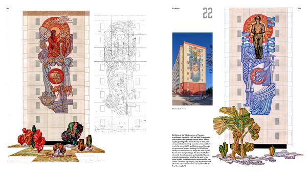 Produktbild: Patterned Panels. Mosaic Fa&ccedil;ades by the Jarsky Brothers in Soviet and Uzbek Tashkent