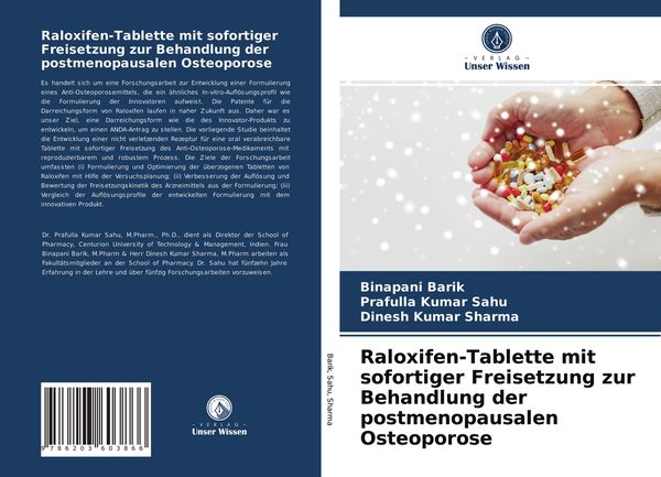 Produktbild: Raloxifen-Tablette mit sofortiger Freisetzung zur Behandlung der postmenopausalen Osteoporose