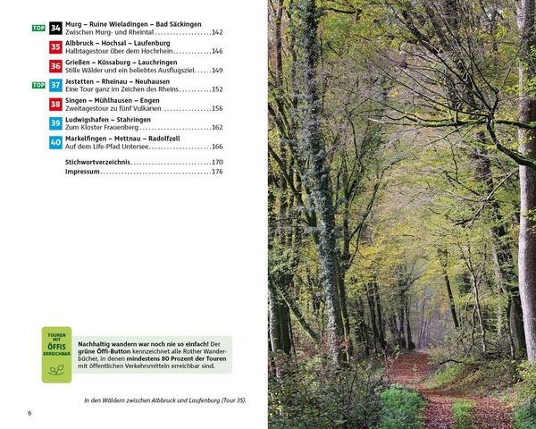 Produktbild: ROTHER Wanderbuch Wandern mit &Ouml;ffis S&uuml;dbaden