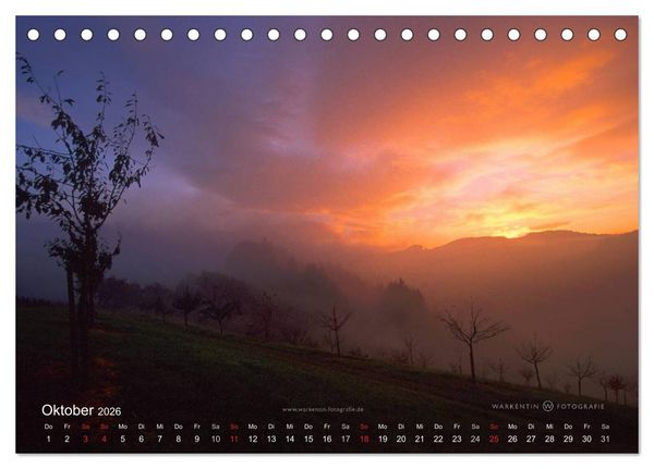 Produktbild: Romantisches Renchtal (Tischkalender 2026 DIN A5 quer), CALVENDO Monatskalender