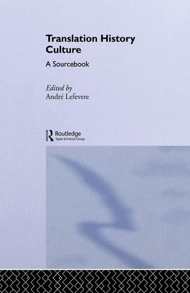 Produktbild: Translation/History/Culture