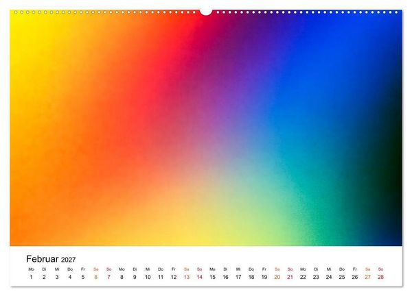 Produktbild: Spektrale Formwelten (hochwertiger Premium Wandkalender 2027 DIN A2 quer), Kunstdruck in Hochglanz
