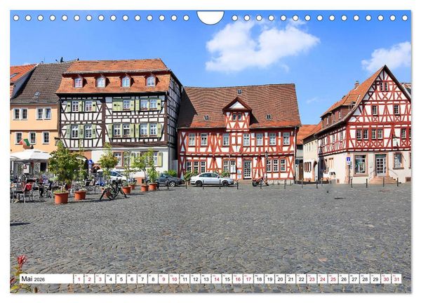 Produktbild: Gro&szlig; Umstadt vom Frankfurter Taxifahrer (Wandkalender 2026 DIN A4 quer), CALVENDO Monatskalender