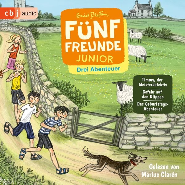 Produktbild: Fünf Freunde JUNIOR - Drei Abenteuer - Timmy, der Meisterdetektiv. Gefahr auf den Klippen. Das Geburtstags-Abenteuer