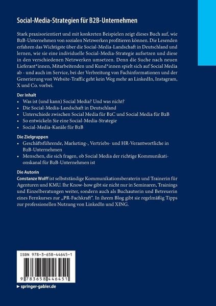 Produktbild: Social-Media-Strategien für B2B-Unternehmen