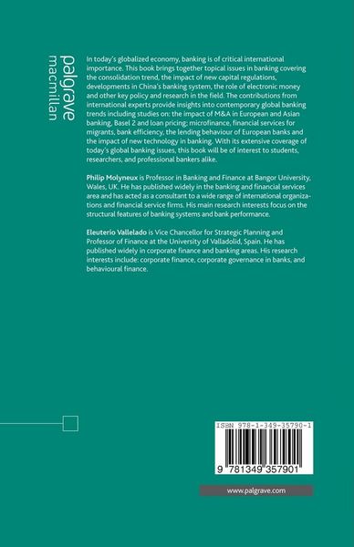 Produktbild: Frontiers of Banks in a Global Economy