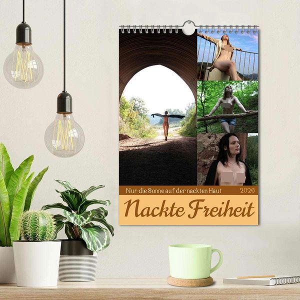 Produktbild: Nackte Freiheit (Wandkalender 2026 DIN A4 hoch), CALVENDO Monatskalender