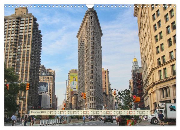 Produktbild: Streets of New York - Zu Fu&szlig; durch die Metropole der Superlative (Wandkalender 2026 DIN A3 quer), CALVENDO Monatskalender
