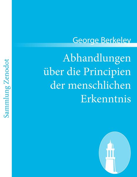 Produktbild: Abhandlungen &uuml;ber die Principien der menschlichen Erkenntnis