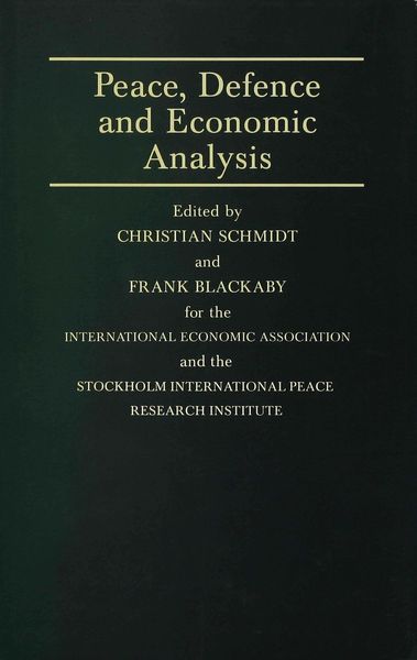 Produktbild: Peace, Defence and Economic Analysis
