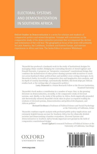 Produktbild: Electoral Systems and Democratization in Southern Africa