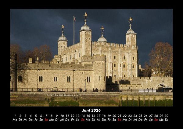 Produktbild: London 2026 Fotokalender DIN A3