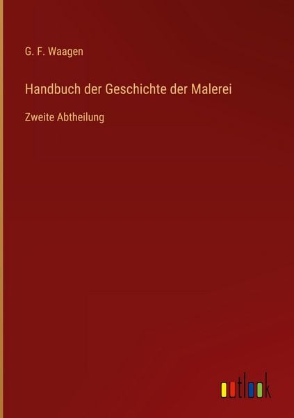 Produktbild: Handbuch der Geschichte der Malerei
