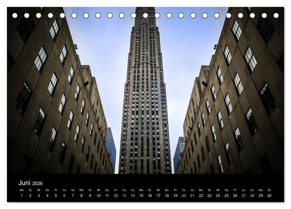 Produktbild: New York Shoots (Tischkalender 2026 DIN A5 quer), CALVENDO Monatskalender