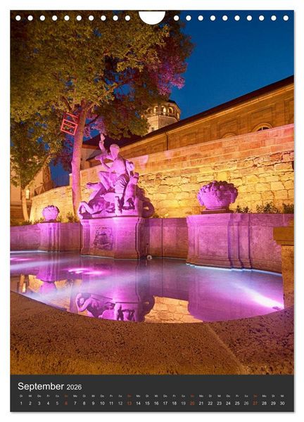 Produktbild: Bayreuth 2026 (Wandkalender 2026 DIN A4 hoch), CALVENDO Monatskalender