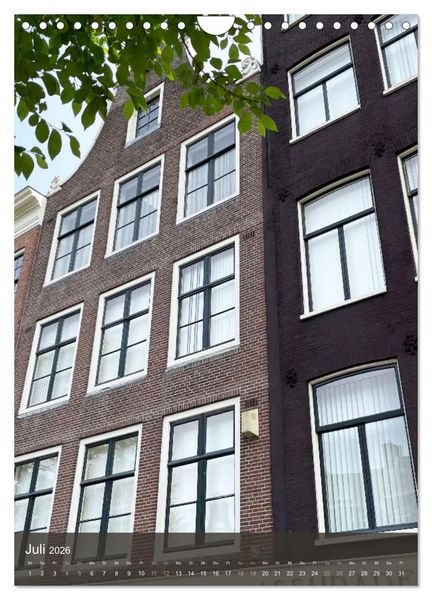 Produktbild: Sch&ouml;nes Amsterdam (Wandkalender 2026 DIN A4 hoch), CALVENDO Monatskalender