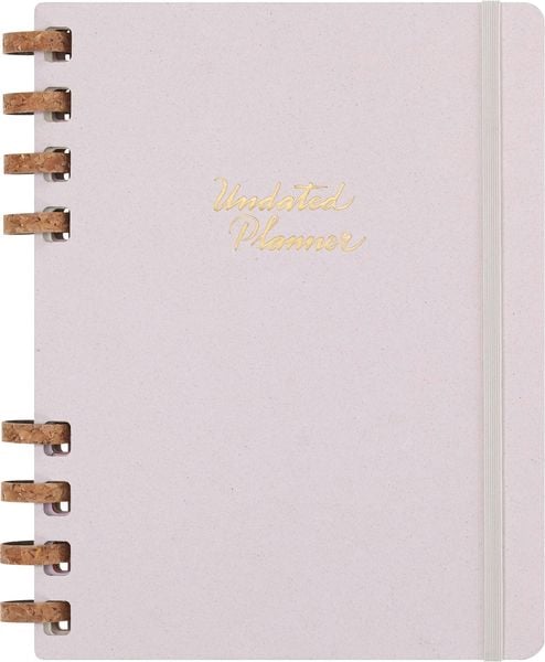 Produktbild: Moleskine Undatierter Life Kalender Mit Spiralbindung, Xl, Wochen-Monatskalender, Fester Einband, Crush Grape
