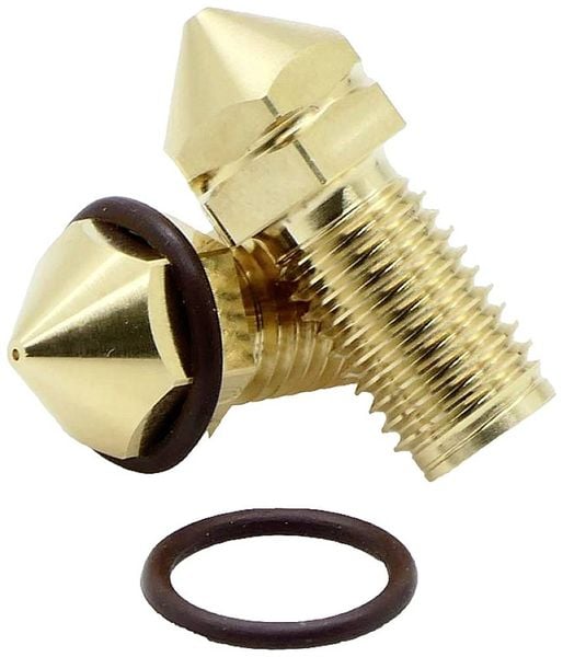 Produktbild: FabConstruct FabConstruct Nozzle Brass 0.4mm f&uuml;r Ultimaker UM3, S3, S5, S5 Pro Brass Nozzle AA RN35481
