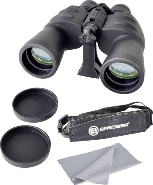 Produktbild: Bresser Optik Zoom-Fernglas Spezial-Zoomar 7-35 x50 7 <bis/> 35 x 50 mm Porro Schwarz 1663550