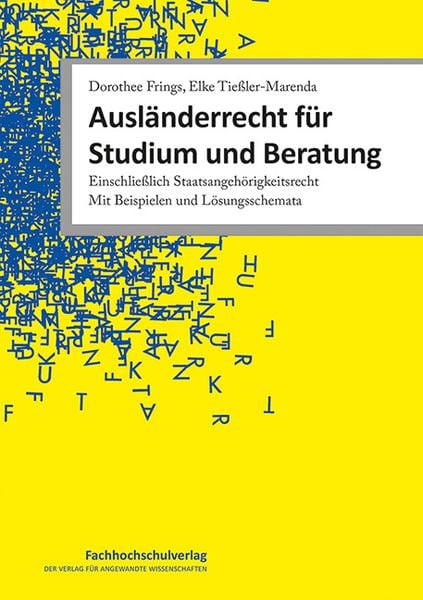 Produktbild: Ausländerrecht für Studium und Beratung