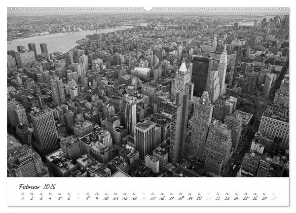 Produktbild: New York &ndash; The Big Apple (hochwertiger Premium Wandkalender 2026 DIN A2 quer), Kunstdruck in Hochglanz