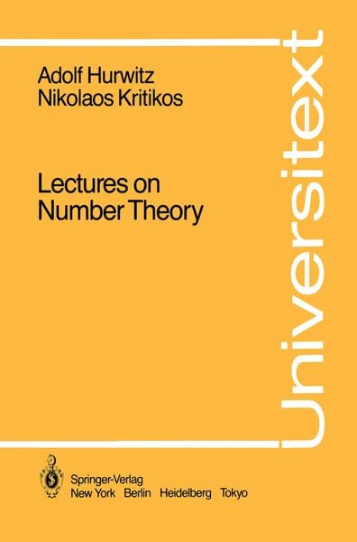 Produktbild: Lectures on Number Theory