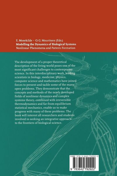 Produktbild: Modelling the Dynamics of Biological Systems