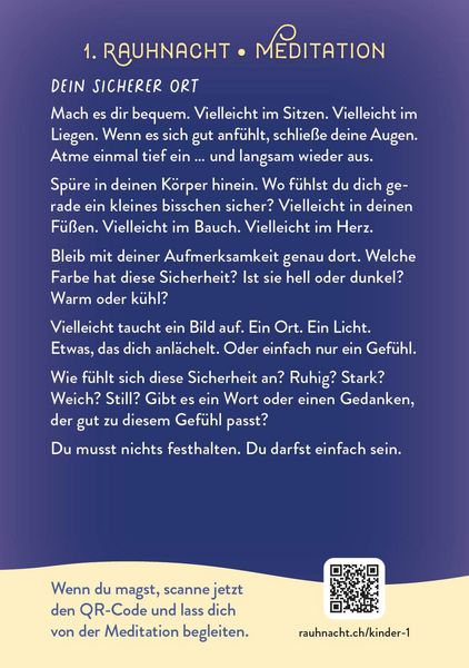 Produktbild: Kartenset: Entdecke den Zauber der Rauhn&auml;chte &ndash; 60 Karten mit Begleitheft f&uuml;r die ganze Familie