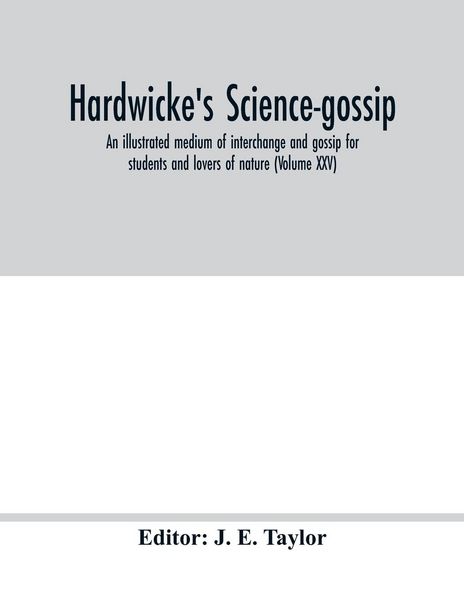 Produktbild: Hardwicke's science-gossip