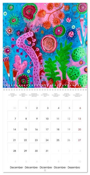 Produktbild: Garden Of Joy 2026 (Wall Calendar 2026 12 &times; 12 Inch) CALVENDO 12 Month Wall Calendar