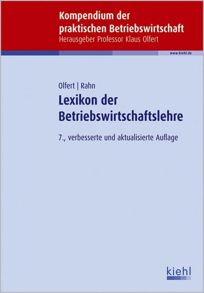 Produktbild: Lexikon der Betriebswirtschaftslehre