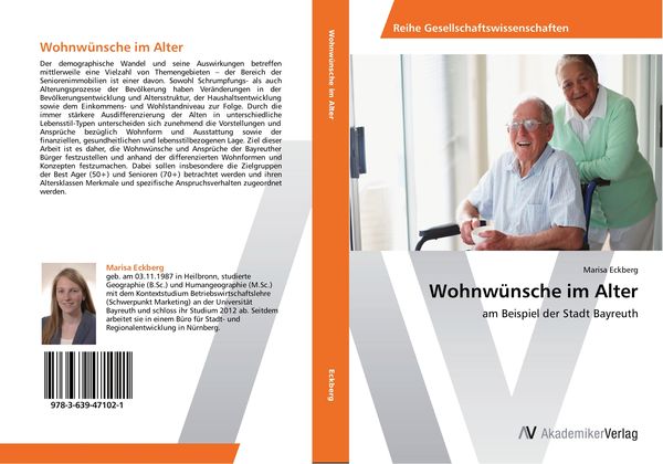 Wohnwünsche im Alter, Taschenbuch von Marisa Eckberg, AV Akademikerverlag, 9783639471021