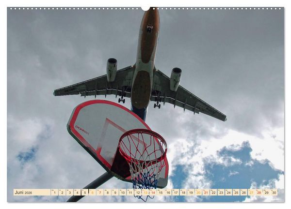Produktbild: Basketball - so cool (Wandkalender 2026 DIN A2 quer), CALVENDO Monatskalender