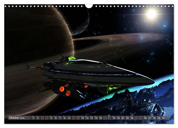 Produktbild: Wunderwelt Zukunft (Wandkalender 2026 DIN A3 quer), CALVENDO Monatskalender