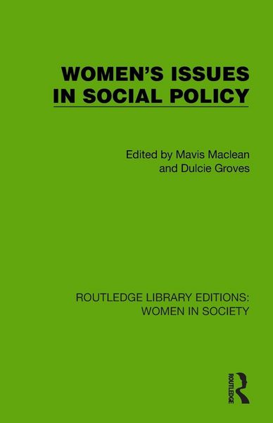 Produktbild: Women's Issues in Social Policy