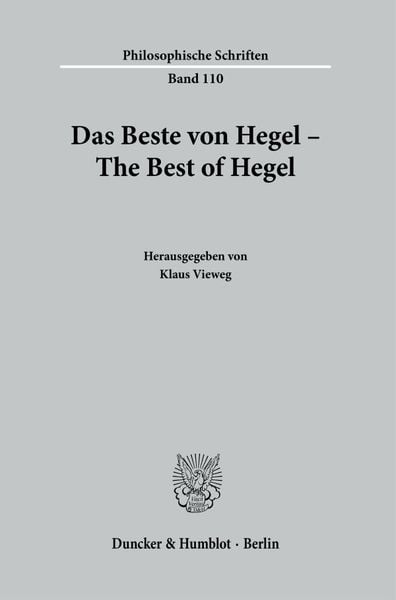 Produktbild: Das Beste von Hegel &ndash; The Best of Hegel.