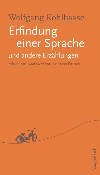 Erfindung einer Sprache und andere Erzählungen, Taschenbuch von Wolfgang Kohlhaase, Wagenbach, K, 978-3-8031-3335-9