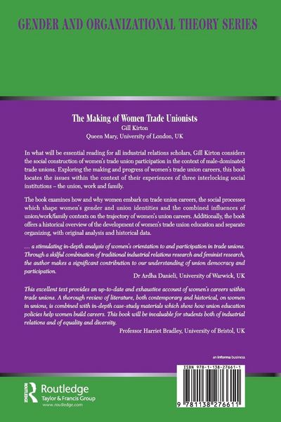 Produktbild: The Making of Women Trade Unionists