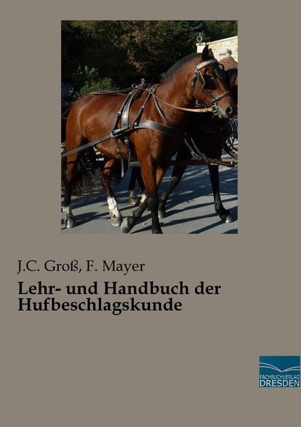 Produktbild: Lehr- und Handbuch der Hufbeschlagskunde