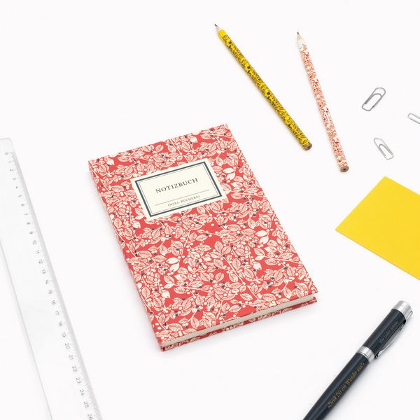 Produktbild: Notizbuch Insel-B&uuml;cherei &raquo;Hagebutte&laquo;