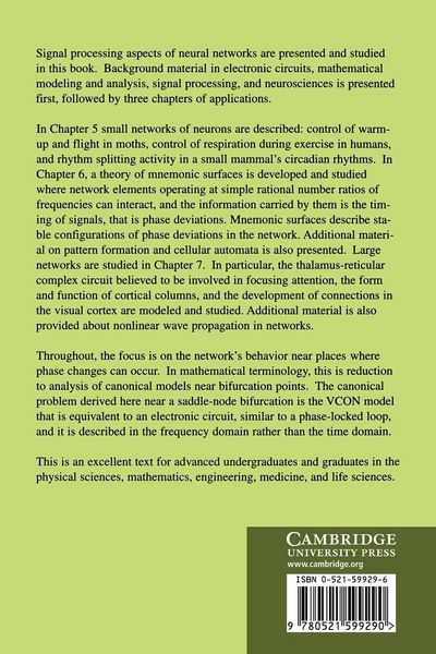 Produktbild: An Introduction to the Mathematics of Neurons