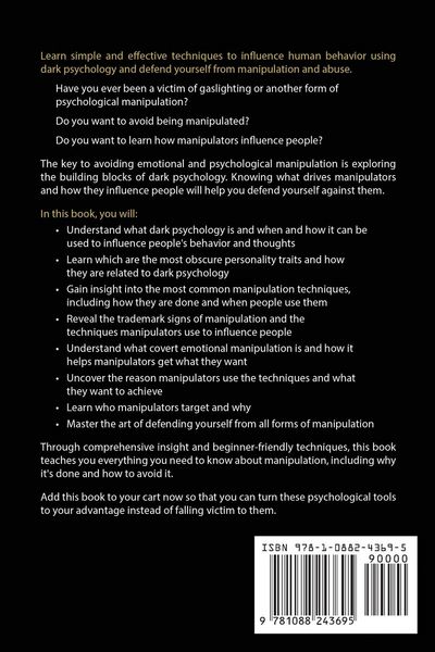 Produktbild: Dark Psychology and Gaslighting Manipulation