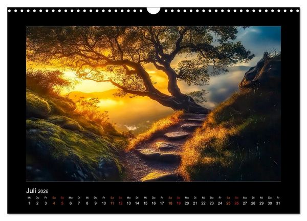 Produktbild: Abenteuerliche Wege (Wandkalender 2026 DIN A3 quer), CALVENDO Monatskalender