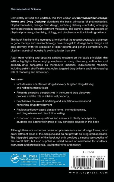 Produktbild: Mahato, R: Pharmaceutical Dosage Forms and Drug Delivery