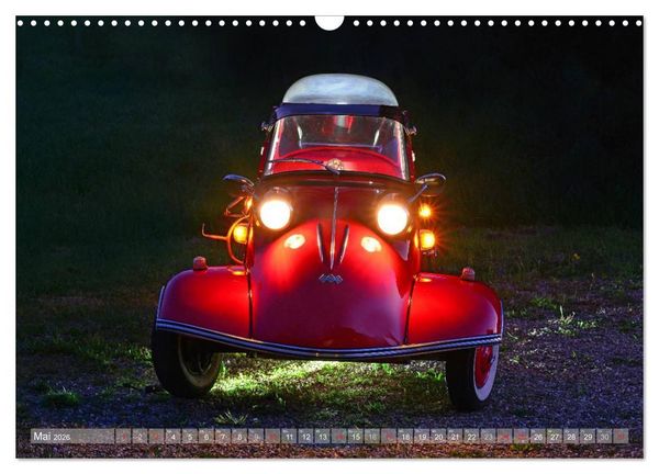 Produktbild: Messerschmitt KR 200 Kabinenroller (Wandkalender 2026 DIN A3 quer), CALVENDO Monatskalender