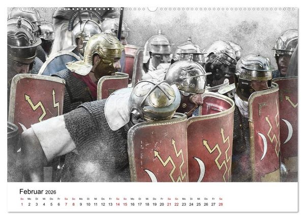 Produktbild: Zur Zeit der r&ouml;mischen Legion (Wandkalender 2026 DIN A2 quer), CALVENDO Monatskalender