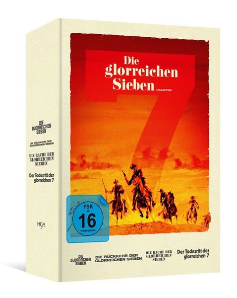 Produktbild: Die glorreichen Sieben - Limitierte Collection (4K Ultra HD + 4 Blu-ray + Bonus-Blu-ray)