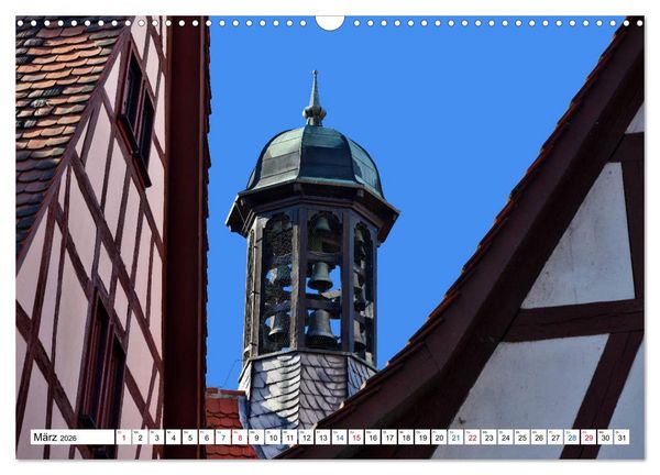Produktbild: Erbach - Die Odenw&auml;lder Residenzstadt (Wandkalender 2026 DIN A3 quer), CALVENDO Monatskalender